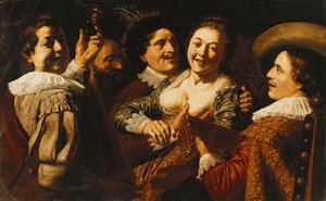 Les Cinq Sens - Jan the Elder Lievens
