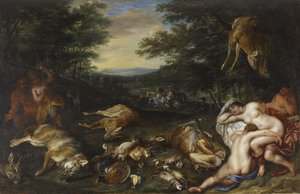 Diane et ses Nymphes après leur chasse, 1630-39
