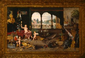 Une allégorie de la vanité - Jan the Younger Brueghel