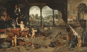 La vanité de la vie humaine - Jan Brueghel the Younger