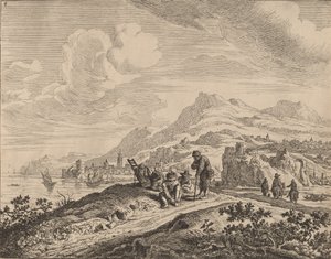 Vue du Rhin - Jan van Aken