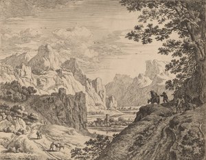 Vue du Rhin - Jan van Aken