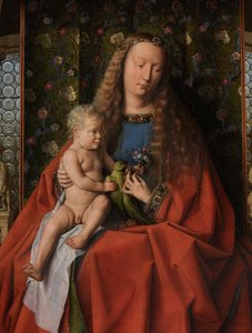 (détail) de la Vierge et l