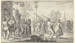 Fête de village - Jan van Goyen