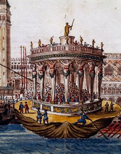 Théâtre du Monde, Tournoi à Venise par la Confrérie des Chevaliers de la Jarretière
