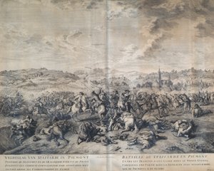 La bataille de Staffarda le 18 août 1690