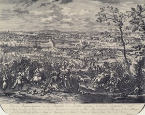 La bataille de Zenta le 11 septembre 1697