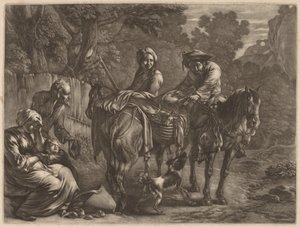 Brigands à cheval - Jan van Huchtenburgh