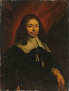Portrait de Dionijs Wijnands, marchand à Amsterdam - Jan van  Noordt