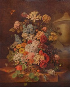 Pièce de fleurs, vers 1796, 1938