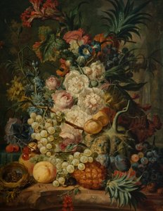 Nature morte avec fruits et fleurs - Jan van Os