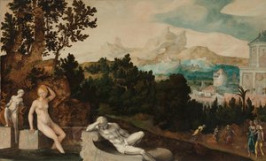 Paysage avec Bethsabée