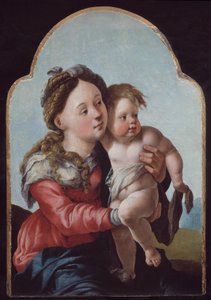 Madone et enfant - Jan van Scorel