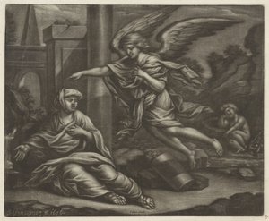 Agar et Ismaël dans le désert - Jan van Somer