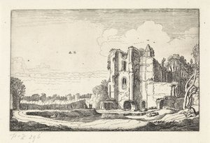 Ruine du château Brederode (Landschappen, Amenissimae aliquot requculae) - Jan van de Velde (II)