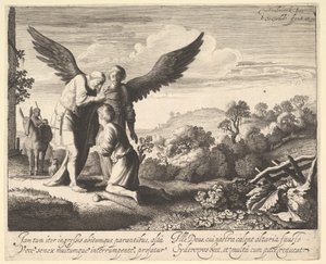 Tobie béni par Tobit aveugle, 1620-41