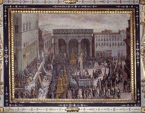 La fête des flatteries à Florence