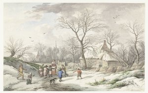Hiver : Rassemblement pour Mardi Gras - Jan van der Meer (II)