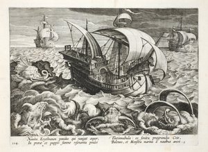 Chasse aux créatures marines, planche 84, illustration de 