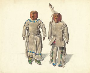 Poupées indiennes Cree