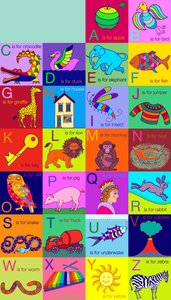 Alphabet pour enfants - Jane Tattersfield