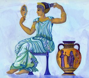Femme grecque antique