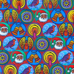 Noël en petits cercles, 2015 - Jane Tattersfield