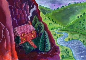 Maison dans les montagnes - Jane Tattersfield