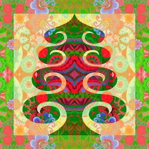 Arbre en vert, 2020 - Jane Tattersfield