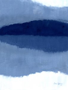 Abstrait avec les îles San Juan, c.2021