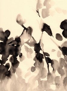 Feuilles abstraites à l
