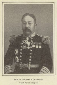 Baron Docteur Saneyoshi, chirurgien en chef de la marine - Japanese Photographer
