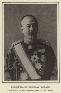 Baron Major-Général Kodama, vice-chef de l