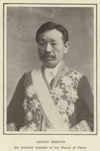 Comte Inouye, membre éminent de la Chambre des pairs - Japanese Photographer
