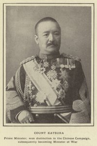 Comte Katsura, Premier ministre; s