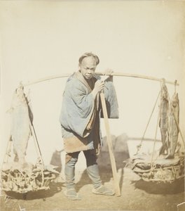 Pêcheur avec sa prise - Japanese Photographer