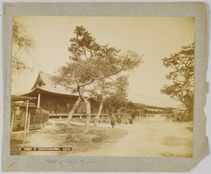 Façade du Sanjusangendo, Kyoto, Japon
