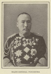 Général de division Fukushima - Japanese Photographer