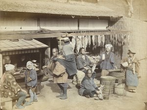 Marché au Japon