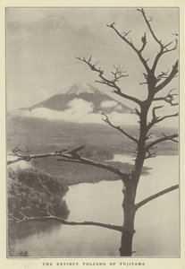 Le volcan éteint de Fujiyama