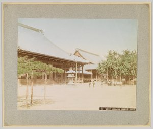 Temple West Honganji, Kyoto, Japon