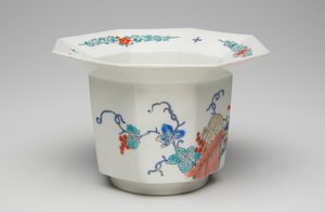 Tasse, fin XVIIe-début XVIIIe siècle (Kakiemon, porcelaine avec émail sur glaçure) - Japanese School