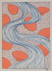 Motif de tissu, fin du XIXe siècle