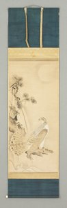 Faucon et Arbre, c.16ème siècle (Kakemono)