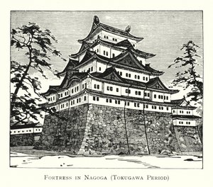 Forteresse à Nagoga, Période Tokugawa - Japanese School