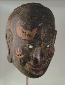 Tête de Deva, période Nara (710-794)