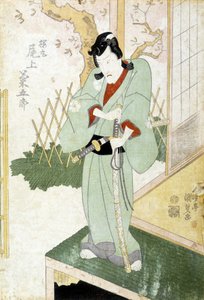 Estampe japonaise : Samouraï, s.d. - Japanese School