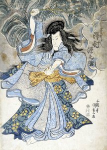 Estampe japonaise : colère, s.d.