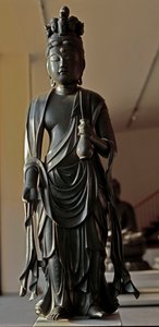 Sculpture de Kwannon, période Genroku bunka - Japanese School