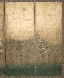 Lune dans la plaine de Musashi - Japanese School
